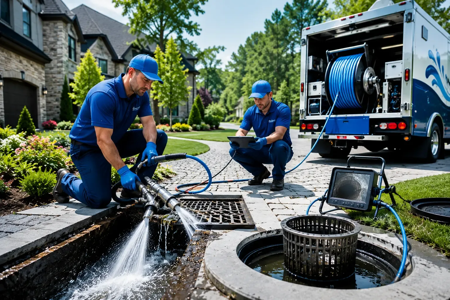 Local outdoor drain cleaning professionals in Corea, ME